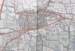Ordnance Survey 1:25000 Pathfinder Crawley 1247 TQ23/33 1994