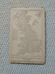 OS National Grid 7th series sheet 137 Lowestoft 1954 1 inch map