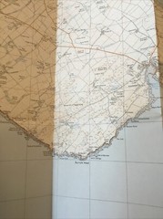 1986 Ordnance Survey Pathfinder Map 574 NX 33/43 Burrow Head & Isle Of Whithorn