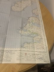 Ordnance Survey One Inch Map 34 Seventh Series South Skye And Arisaig 1957