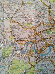 Bartholomew: To and through London Map (1971).