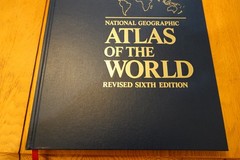Vintage National Geographic Atlas of the World Revised Sixth Edition Hardback