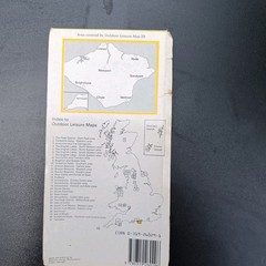 Bundle of 7 UK ordnance survey and street maps – various areas