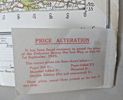 Chatham & Maidstone Vintage Ordnance Survey One Inch Cloth Map 172, 1940