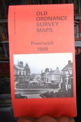 MAP OF Prestwick 1908 Ayrshire Sheet 27.14 by Gilbert Bell NEW 9780850549744