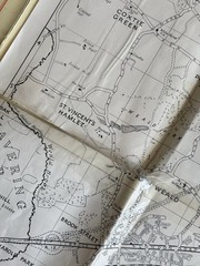 Vintage Ordnance Survey One Inch & Barnetts Maps Street Plan Index Newquay X5