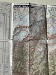 Around Dhaulagiri – French & Dhampus Pass Map