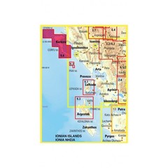 Greece 1:40k Waterproof Anavasi Corfu topographic map [9.4]