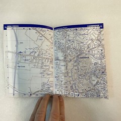 Local Red Book Cambridge Great Shelford Histon Sawston Travel Map Guide Atlas
