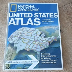 National Geographic US Atlas for Young Explorers HC 3rd Ed 176p