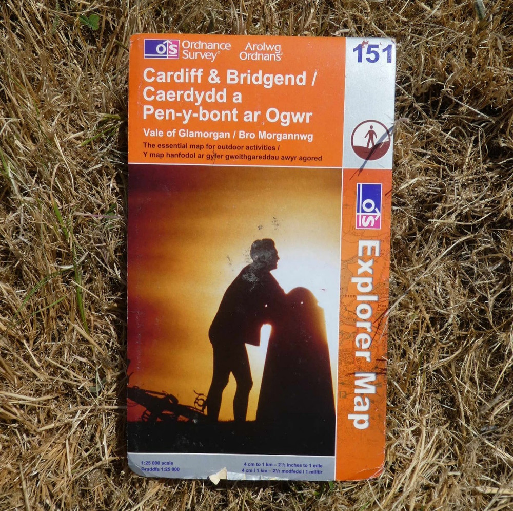 Ordnance Survey 2009 Cardiff Bridgend 151 Explorer 1:25000