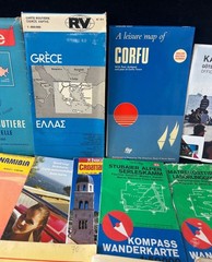 Collection of 20 Various Maps from Europe and Africa – Z#1001