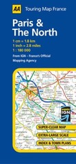 Paris and The North: No. 7 (AA Road Map France Series) Sheet map, folded Book