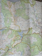 Vintage Ordnance Survey Map Sheet 77 New Galloway & Glen Trool First Series