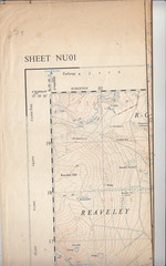 Ordnance Survey 1:25,000 Provisional Series Map Sheet NU 01 Whittingham