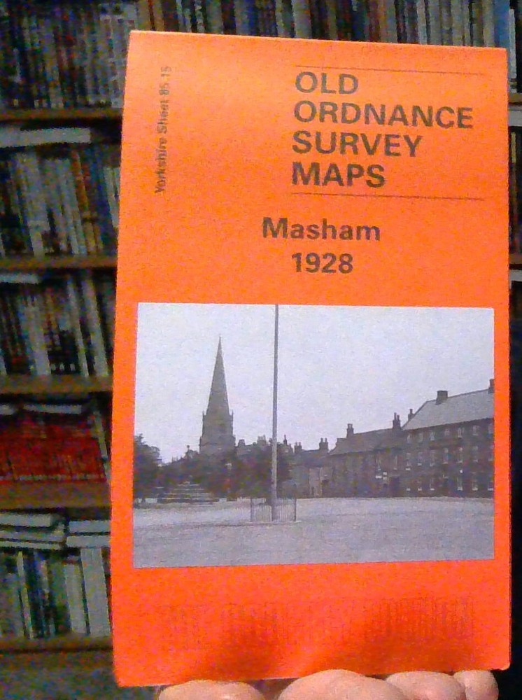 MAP OF Masham 1928 Yorkshire Sheet 85.15 NEW 9781841516714