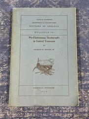 6-Vintage Division Of Geology Tennessee Bulletin/Booklets, Fold Maps 1939-1956