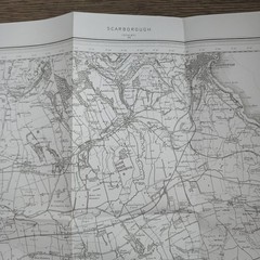 Old Ordnance Survey Map: Scarborough, Filey & District 1896 (Godfrey Edition)