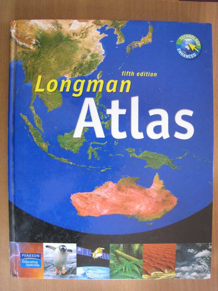 Longman Atlas Fifth Edition Book (With CD un-opened)