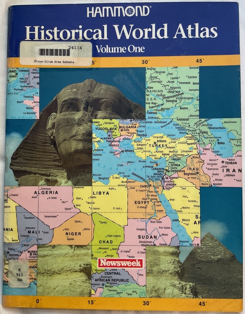 Hammond Historical World Atlas Volume One (1991, Paperback)