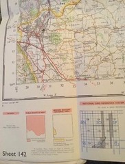 1971 Ordnance Survey One Inch Map Of Hereford – Sheet 142