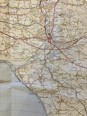 Five ORDNANCE SURVEY 1:50,000 First Series Maps from c1976 SOUTH WALES