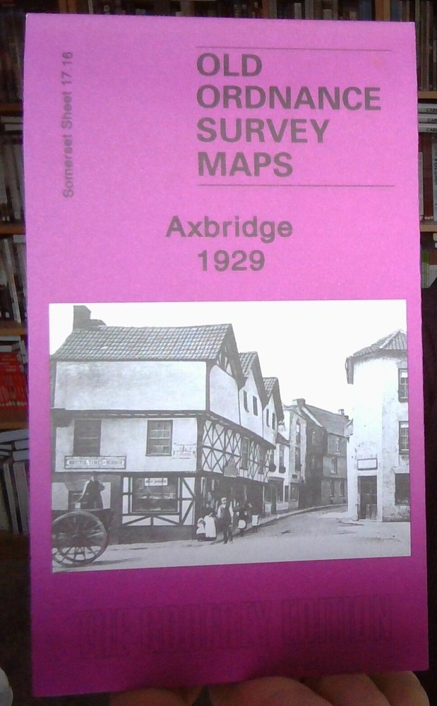 MAP OF Axbridge 1929: Somerset Sheet 17.16 by Tony Painter NEW