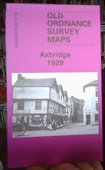 MAP OF Axbridge 1929: Somerset Sheet 17.16 by Tony Painter NEW