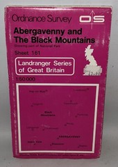 Ordnance Survey Landranger Map – Abergavenny & The Black Mountains – Sheet 161