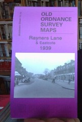 MAP OF Rayners Lane and Eastcote 1939: Middlesex Sheet 10.10 NEW 9781847841131