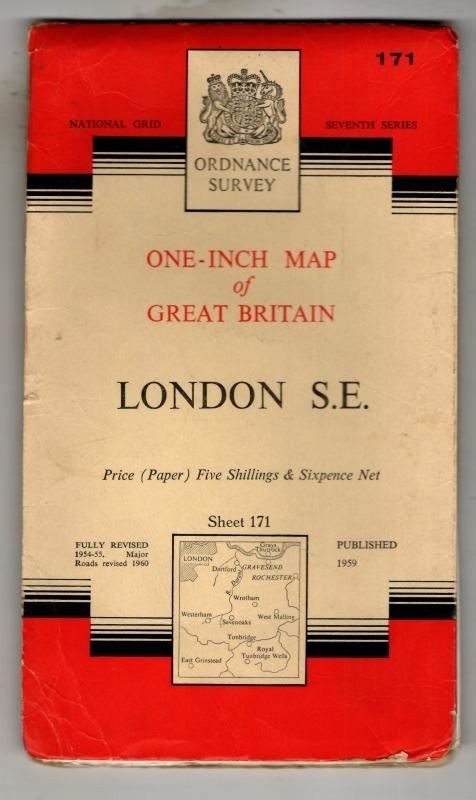 National Grid Seventh Series Sheet 171 London S.E. : Ordnance Survey