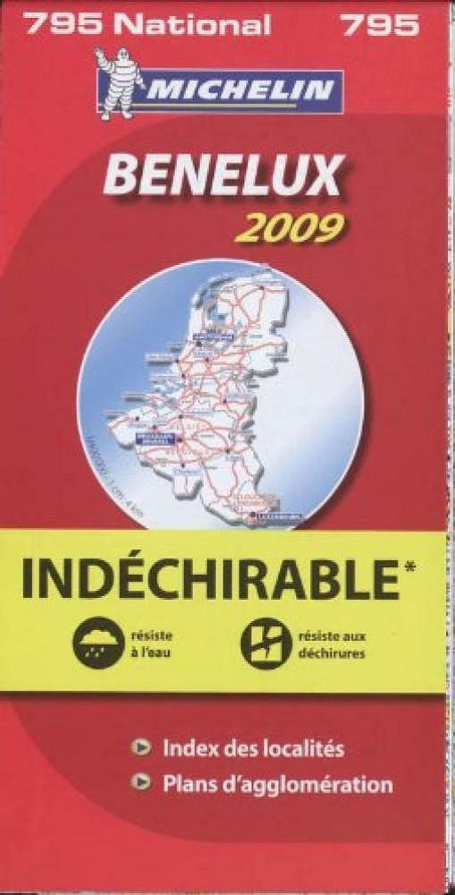 Benelux Haute Resistance / Onverscheurbaar 1779… – Michelin – Good – Map