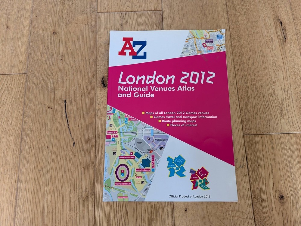 London 2012 National Venues Atlas & Guide by Geographers’ A-Z Map Company…
