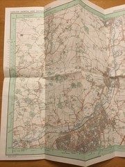 1985 Ordnance Survey Pathfinder Map TL 41/51 Harlow North And Hatfield Heath