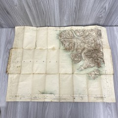Ordnance Survey 1 Inch Coloured Edition Map 70 Minginish & District Scotland PS