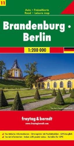 Freytag-Berndt Brandenburg – Berlin, Automap 1:200.000 (Map) (UK IMPORT)
