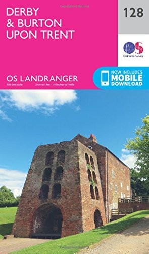 Landranger (128) Derby & Burton upon Trent (OS Landranger … by Ordnance Survey
