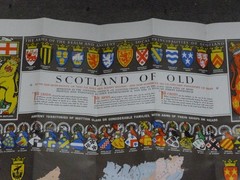Bartholomew’s Clan Map Scotland Of Old by Sir Iain Moncreiffe & Don Pottinger