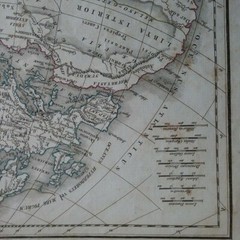 Map Orbis Antiqui Mappa Nova A F Delamarche 1833