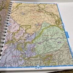 Vintage 1997 Thomas Bros Maps California Road Atlas & Driver’s Guide Book
