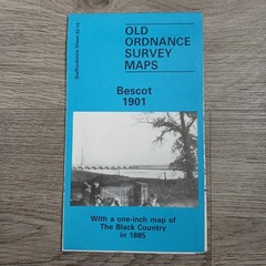 Alan Godfrey Old Ordnance Survey Maps Darlaston King’s Hill & Bescot 1901 Pair
