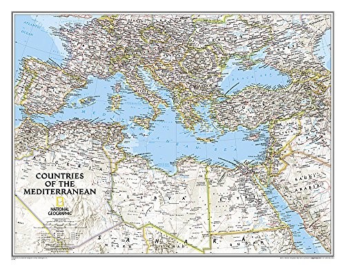 NATIONAL GEOGRAPHIC: COUNTRIES OF THE MEDITERRANEAN By National Geographic Maps