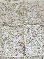 Ordnance Survey Penrith Map Sheet 83 1947 One Inch New Popular Edition