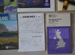 British Geological Survey Scotland Scottish Natural Heritage Books Map Skye Jura