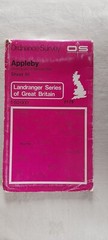 OS Map APPLEBY TEESDALE KIRKBY STEPHEN BROUGH MIDDLETON MURTON WARCOP