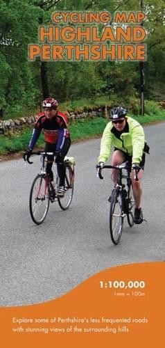 Harvey Map Services Ltd. Cycling Map of Highland Perthshire (Map) (UK IMPORT)