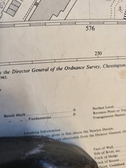ordinance survey map of surrey 1966