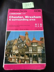 (Good)-Landranger Maps: Chester, Wrexham and Surrounding Area Sheet 117(OS). 344