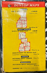 Dunlop Motoring around London 1 inch to 1 Mile 1960s suit Classic Car