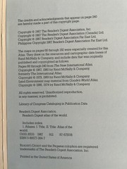 Readers Digest Atlas Of The World – 1987 Hardcover